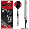 Jeu de 3 fléchettes BULL'S Artos AR3 18g, tungstène 80 %, fléchettes électroniques