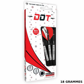 Coffret BULL'S Dot D4 Softdart – fléchettes 18g – tungstène haut de gamme pour débutant avancé