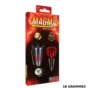 Pack complet Magma 18g avec shafts, flights et embouts Tefo-X.