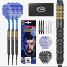 Set complet Josh Rock Soft Tip 18g avec wallet Target et 9 shafts Pro Grip