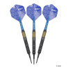 Lot de 3 fléchettes Target Rocky pointes plastique 18 grammes pour cible connectée Granboard.