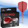 Emballage officiel des ailettes moulées Mission Force 90 – version rouge transparent - taille tweenie - N°6