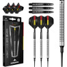 Fléchettes pro Mike De Decker Soft Tip Mission 95 % tungstène 20g pour cible électronique.