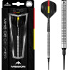 Blister de la fléchette Mission Mike De Decker Soft Tip - 95% tungstène -20 Grammes.