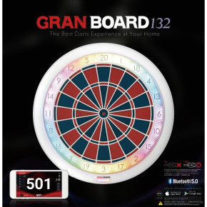 Granboard 132 – Cible de fléchette connectée professionnelle au format Traditionnel
