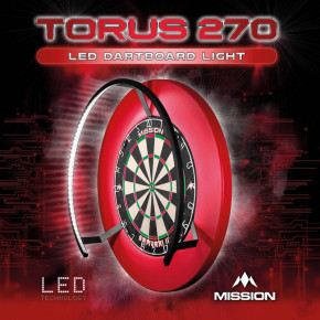 Pack Mission Torus 270 – LED pour cible sisal et montage rapide
