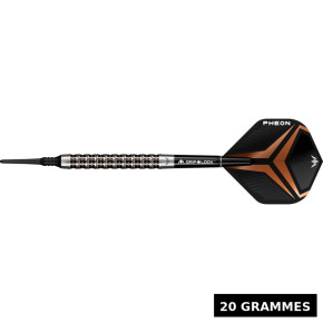 Baril droit 90 % tungstène 48×6,4 mm – grip 8/10 à gorges radiales + micro-cuts.