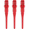 Pointes L-Style Lippoint Premium rouges 2BA – lot de 30 – soft tip pour cible électronique, Made in Japan