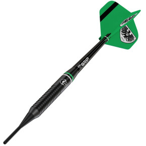Fléchette pointe souple Preussen Munster 18 gr pour cible électronique connectée.