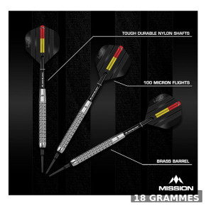 Shafts GripLock et flights Standard No2 100 µ – portance et stabilité.