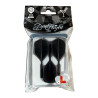 Emballage Ailette BarFlight noire L-Style : système moulé une pièce, filetage 2BA, format L3 longueur 260.