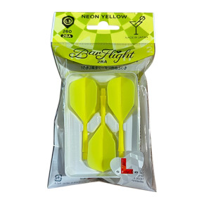Pack BarFlight L-Style jaune néon L3 260 2BA : set de 3, fabrication japonaise.