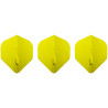 3 ailettes L-Style L-Flight EZ L1 Standard Yellow 2BA – montage rapide et stable.