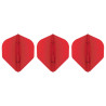 Set de 3 Ailettes Prenium L-Style L-Flight EZ L1 Rouge, la référence des professionnels.
