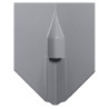 Zoom sur la connexion et la bague de maintien moulée intégrée des ailettes L-Style EZ L1 Grey (2BA).