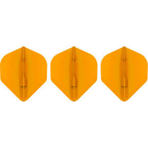 Ailettes L-Style L-Flight EZ L1 Standard Neon Orange – lot de 3, montage rapide et tenue stable.