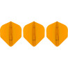 Ailettes L-Style L-Flight EZ L1 Standard Neon Orange – lot de 3, montage rapide et tenue stable.