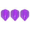 3 ailettes L-Style FANTOM EZ L3 Violet  – transparence premium et tenue parfaite à 90°.