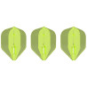 L-Style FANTOM EZ L3 Neon Yellow : 3 ailettes transparentes alignées, rendu jaune néon premium.