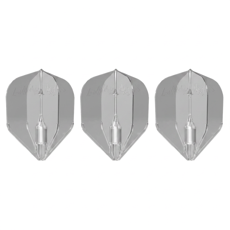 3 ailettes L-Style FANTOM EZ L3 Transparent Clear