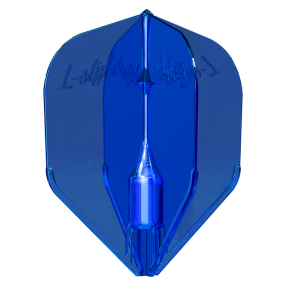 Ailette professionnelle L-Style FANTOM EZ L3 Blue Clear moulée rigide