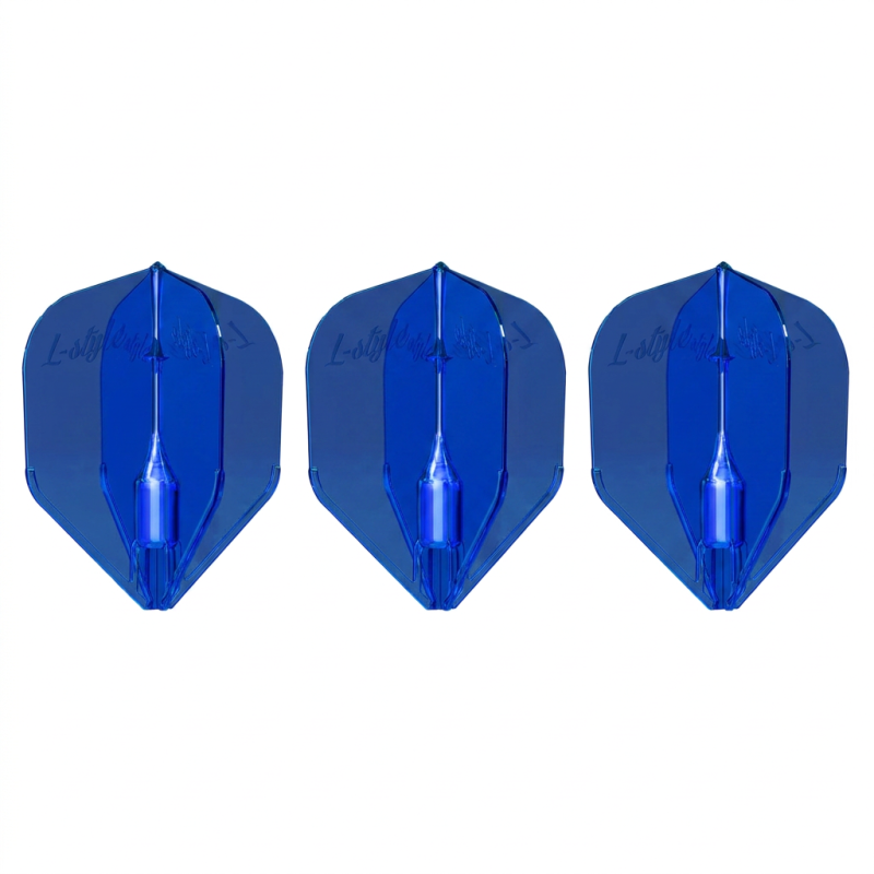 ailettes résistantes L-Style FANTOM EZ L3 Blue Clear
