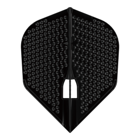 Détail de l’ailette L-Style PRO DIMPLE L3 noire avec surface alvéolée Dimple