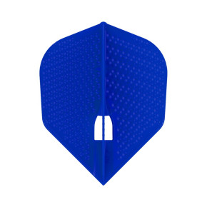 Ailette bleue L-Style PRO Dimple L3 avec surface texturée pour stabilité de vol.