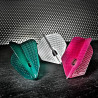 Ailettes L-Style L-Flight PRO Dimple L3 coloris Pearl Emerald, Pearl White et Pearl Pink.