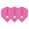 L-Style L-Flight PRO Dimple L3 Pink, set de 3 ailettes moulées.