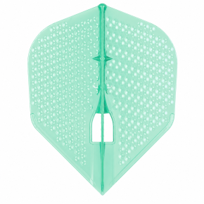 Ailette L-Style L-Flight PRO Dimple L3 Pearl Emerald avec texture Dimple et forme Shape.