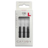 Packaging L-Style L-SHaft Carbon 130 Extra Short noir, shafts carbone fabriqués au Japon.