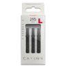Packaging L-SHaft Carbon Locked Straight 295 Black avec 3 shafts carbone