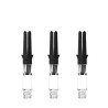 Lot de 3 shafts L-Style Silent Carbon Clear 190 short pour fléchettes.