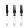 Lot de 3 shafts L-Style Silent Carbon Clear 260 in-between pour fléchettes.