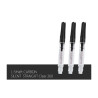 Pack L-Shaft Silent Carbon Straight Clear 260 avec Champagne Rings inclus.