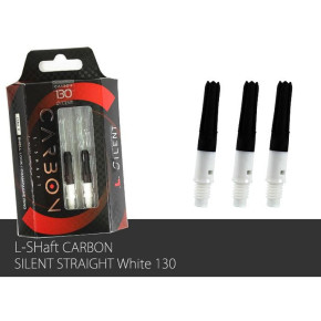 Pack L-Shaft Silent Carbon Straight White 130