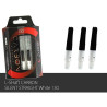 Pack L-Shaft Silent Carbon Straight White 130