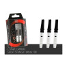 Pack L-Shaft Silent Carbon Straight White 190