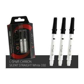 Pack L-Shaft Silent Carbon Straight White 330
