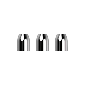Lot de 3 Premium Champagne Rings Silver L-Style pour réduire les robin hoods.