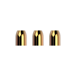 Lot de 3 Premium Champagne Rings Gold L-Style pour ailettes PRO et réduction des robin hoods.