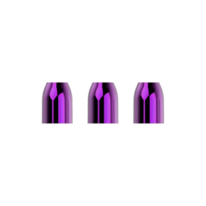 Lot de 3 Premium Champagne Rings Purple L-Style pour ailettes PRO et réduction des robin hoods.