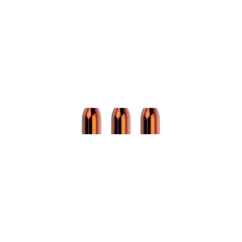 Lot de 3 Premium Champagne Rings Orange L-Style pour ailettes PRO et réduction des robin hoods.