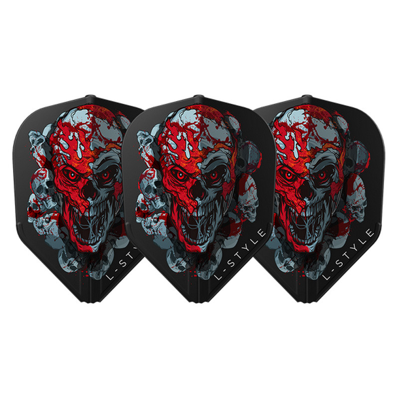 Set de 3 ailettes moulées L-Style Ryan Searle V4 EZ L3 Black.