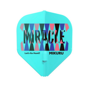 Ailette turquoise L-Style Mikuru Suzuki ver.6 Type-B Miracle EZ L1.