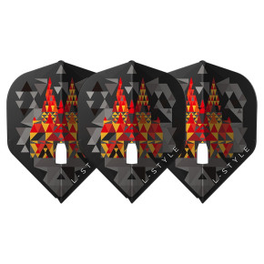 Set de 3 ailettes moulées L-Style Florian Hempel Ver.2 PRO L1 Black.
