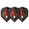 Set de 3 ailettes moulées L-Style Florian Hempel Ver.2 PRO L1 Black.