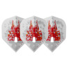 Set de 3 ailettes moulées L-Style Florian Hempel V2 PRO L1 White.