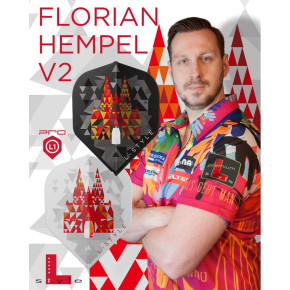 Visuel officiel des ailettes L-Style Florian Hempel Ver.2 PRO L1 White.